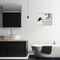 Stupell Industries Tub Relaxation Woman Framed Giclee, design by Marcus Prime